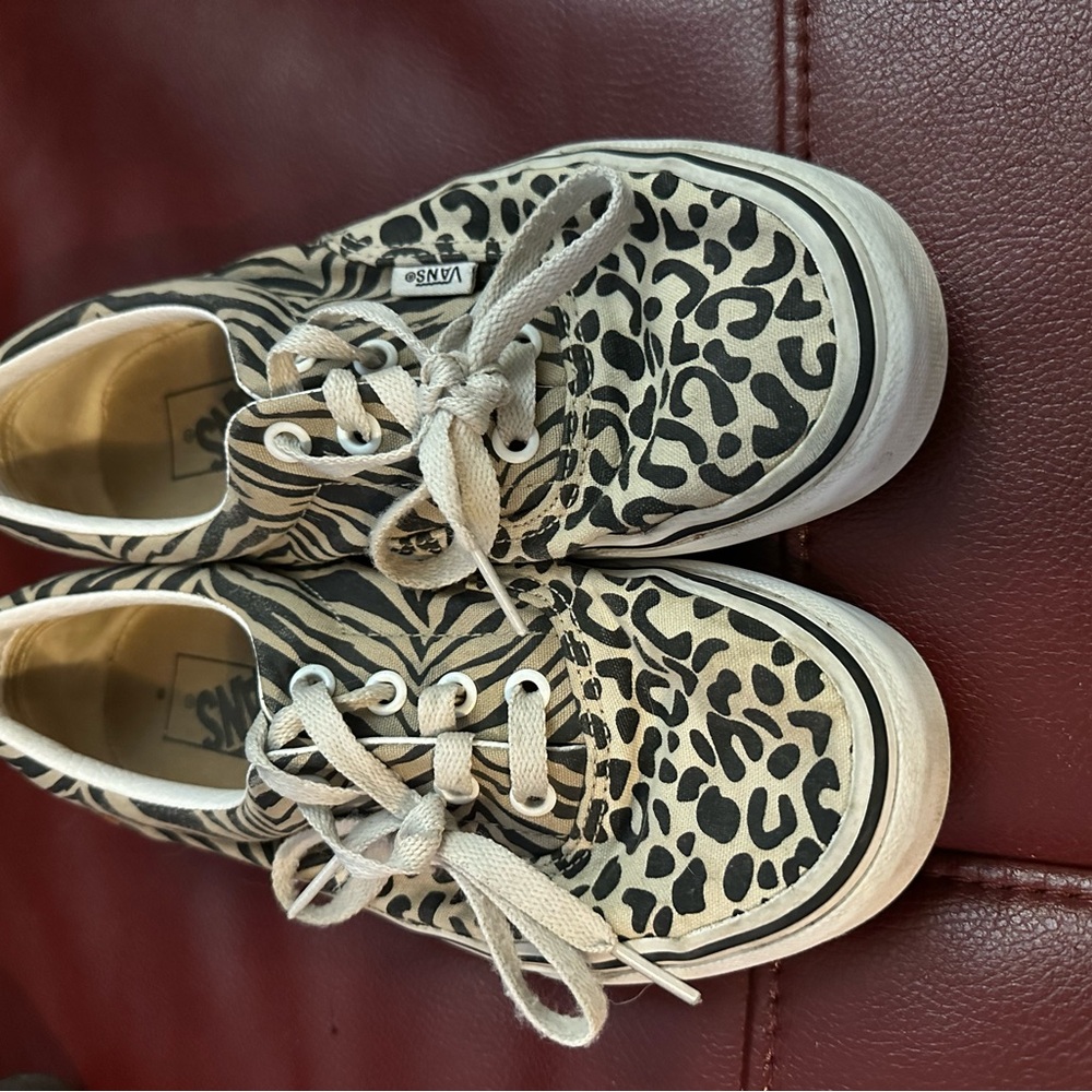 Vans Animal Print Sneakers